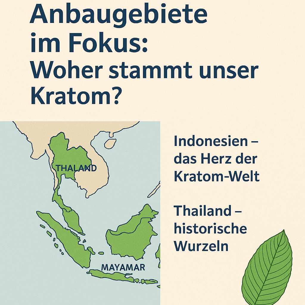 Anbaugebiete im Fokus: Woher stammt unser Kratom? - Mein-Kratom